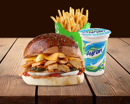 Tavuk Döner Burger Çocuk Menü
