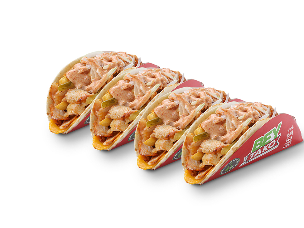 4'lü Tavuk Döner